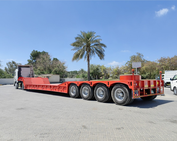 heavy vehicles Lowbed and Flatbed Trailer